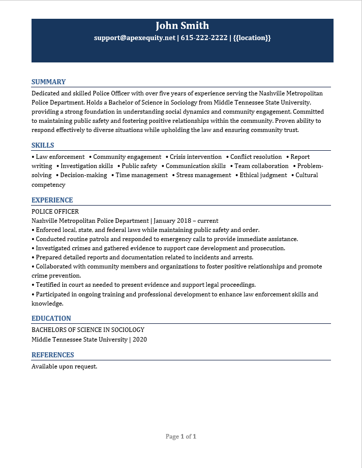 Classic Professional Template