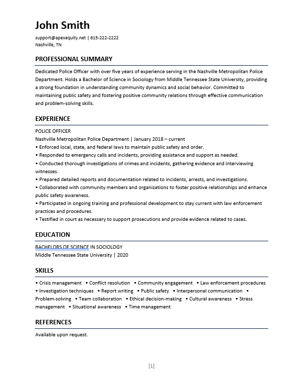 Minimal Modern Template